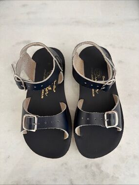 Sun-San Surfer Sandals, Salt Water- Navy